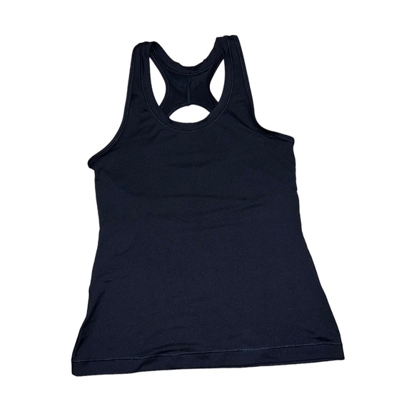 Athleta Tops - Athleta Black Cutout Tank Top Slim Fit Women’s Size Small